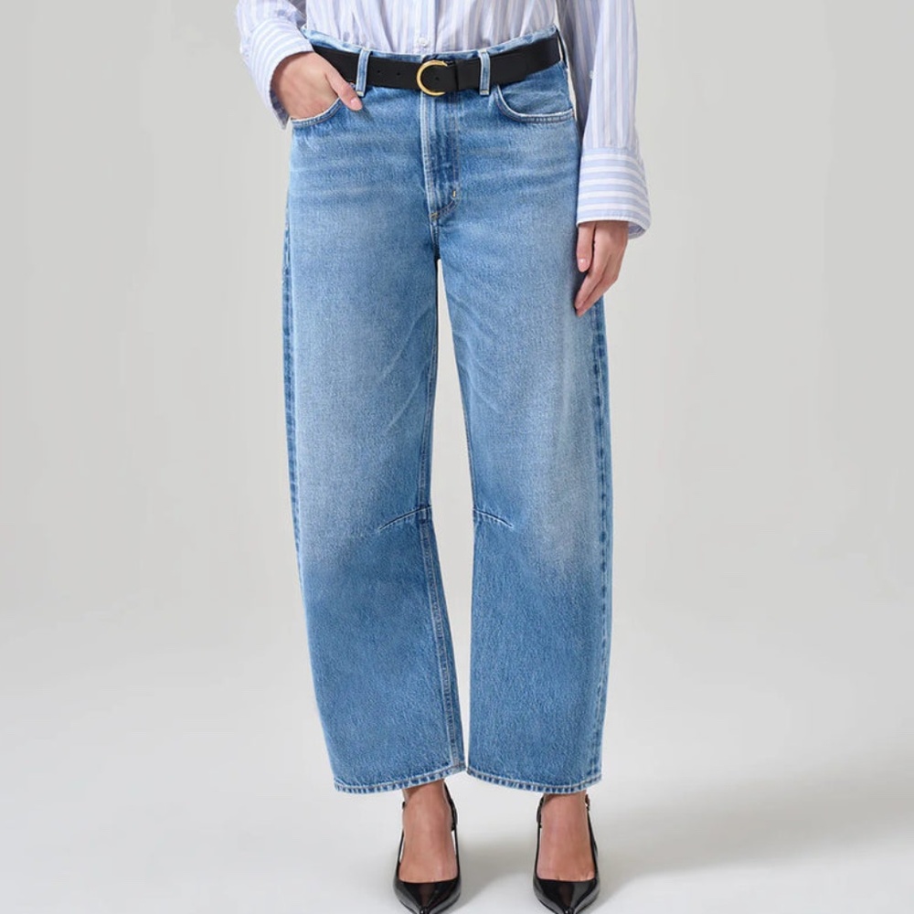 Citizens Of Humanity Light Blue Straight Leg Jeans